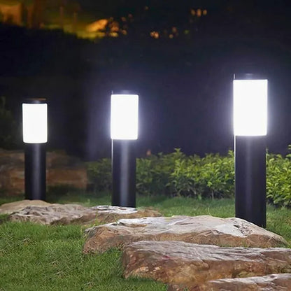 Outdoor Solar Stainless Steel Post Light