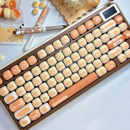 WonderBun Toasted Bread DIY Keycaps Limited Edition