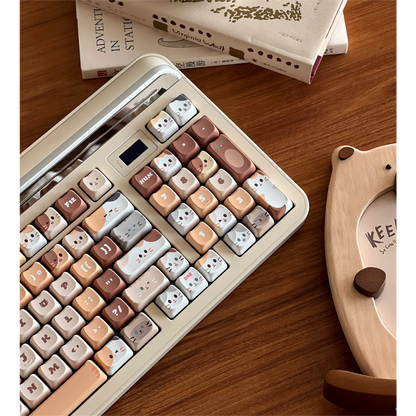 WonderBun Toasted Bread DIY Keycaps Limited Edition