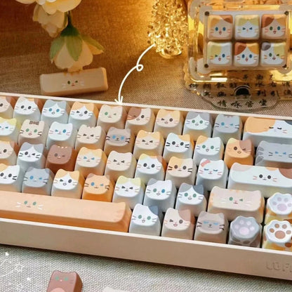 WonderBun Toasted Bread DIY Keycaps Limited Edition