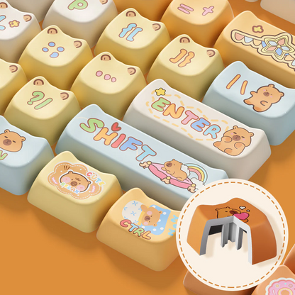 WonderBun Toasted Bread DIY Keycaps Limited Edition