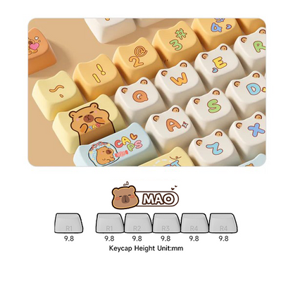 WonderBun Toasted Bread DIY Keycaps Limited Edition