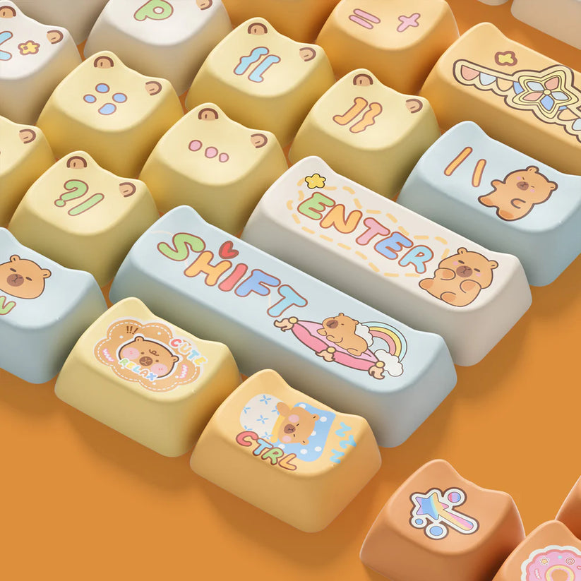 WonderBun Toasted Bread DIY Keycaps Limited Edition