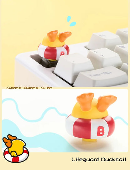 WonderBun Toasted Bread DIY Keycaps Limited Edition