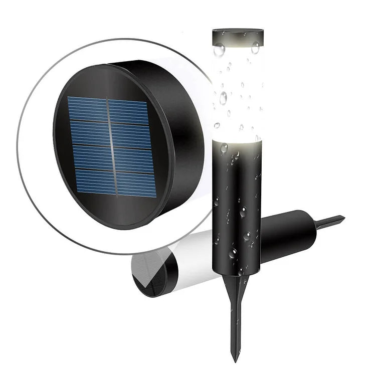 Outdoor Solar Stainless Steel Post Light